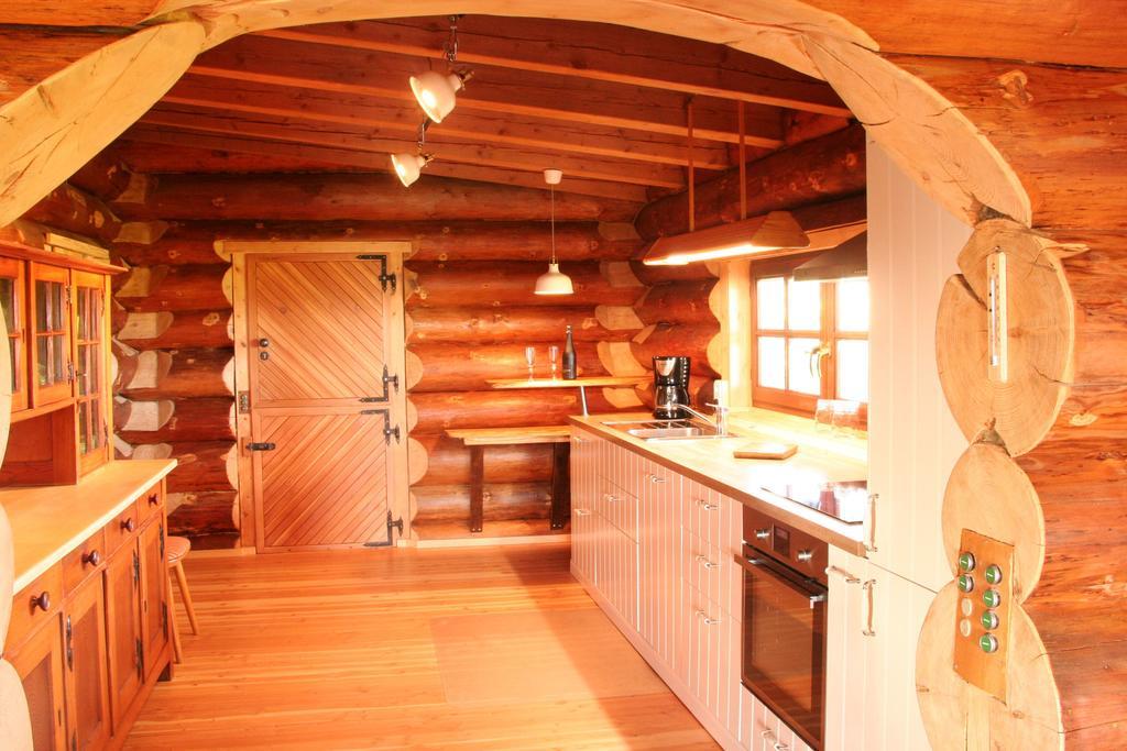 Вилла Dein Blockhaus Gollenberg Экстерьер фото