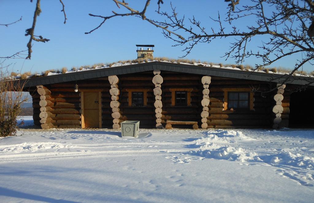Вилла Dein Blockhaus Gollenberg Экстерьер фото