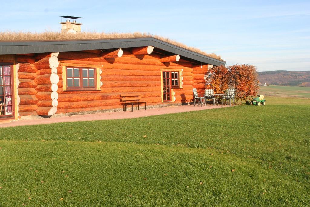 Вилла Dein Blockhaus Gollenberg Экстерьер фото